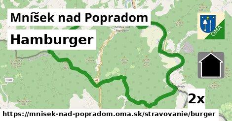 Hamburger, Mníšek nad Popradom