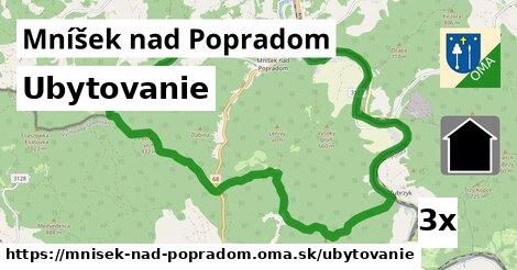 ubytovanie v Mníšek nad Popradom