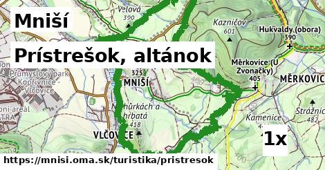 Prístrešok, altánok, Mniší