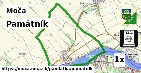 Pamätník, Moča