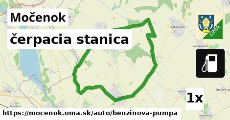 čerpacia stanica, Močenok