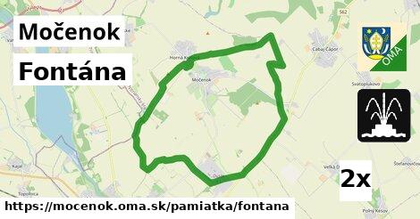 Fontána, Močenok