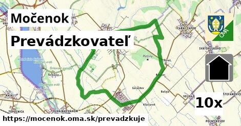 prevádzkovateľ v Močenok