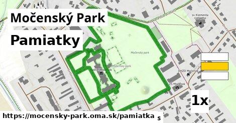 pamiatky v Močenský Park