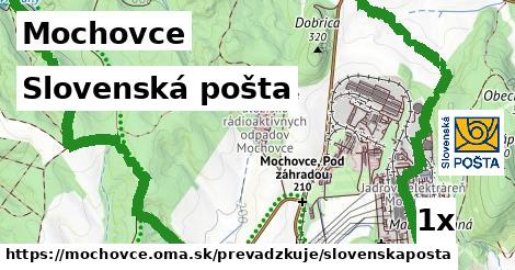 Slovenská pošta, Mochovce