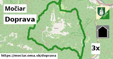 doprava v Močiar