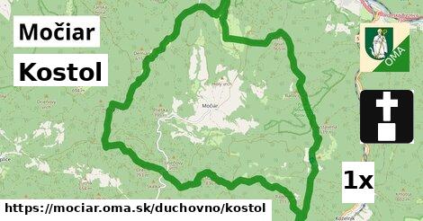 Kostol, Močiar