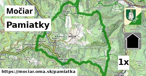 pamiatky v Močiar