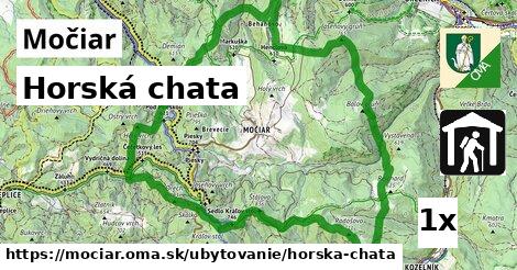 Horská chata, Močiar