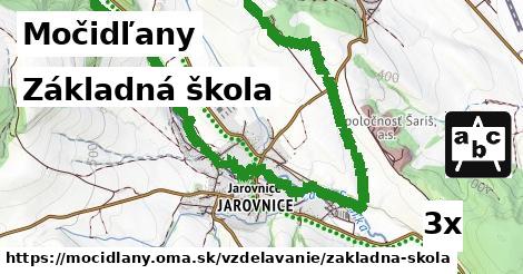 Základná škola, Močidľany