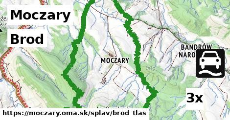 Brod, Moczary