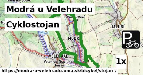 Cyklostojan, Modrá u Velehradu