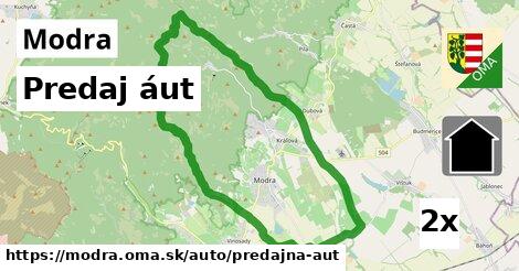 Predaj áut, Modra