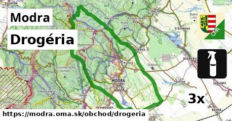 Drogéria, Modra