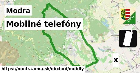 Mobilné telefóny, Modra