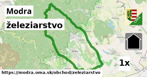 železiarstvo, Modra