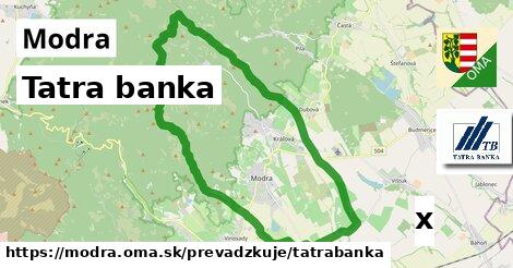 Tatra banka, Modra