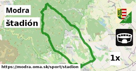 štadión, Modra