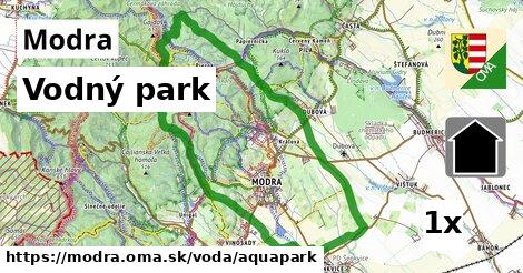 Vodný park, Modra