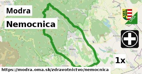 Nemocnica, Modra