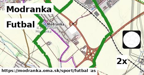 Futbal, Modranka