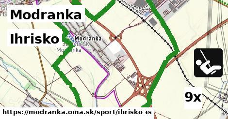 Ihrisko, Modranka