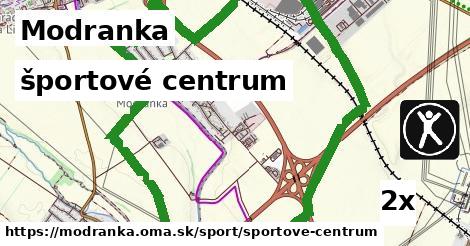 športové centrum, Modranka