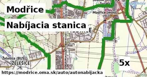 Nabíjacia stanica, Modřice