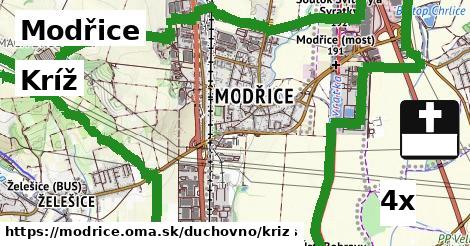 Kríž, Modřice