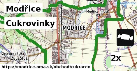 Cukrovinky, Modřice