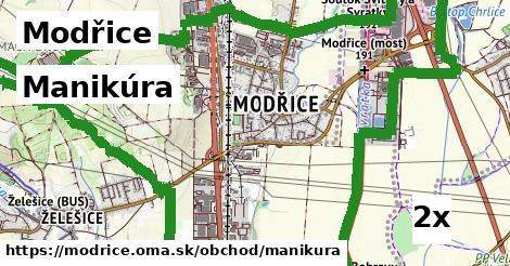 Manikúra, Modřice