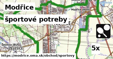 športové potreby, Modřice