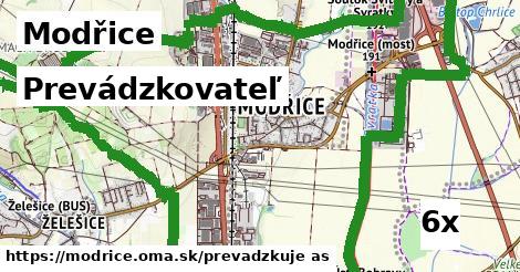 prevádzkovateľ v Modřice