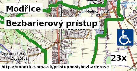 Bezbarierový prístup, Modřice