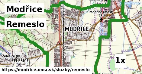 Remeslo, Modřice