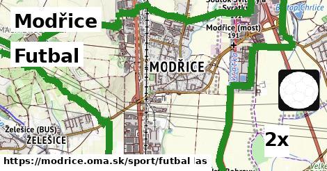 Futbal, Modřice