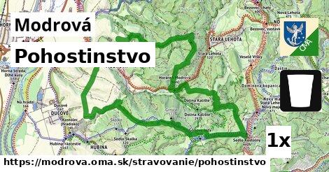 Pohostinstvo, Modrová