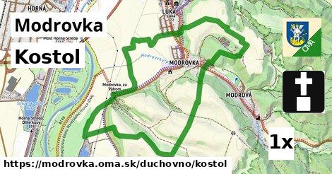 Kostol, Modrovka