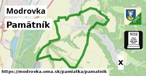 Pamätník, Modrovka