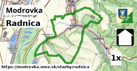 Radnica, Modrovka