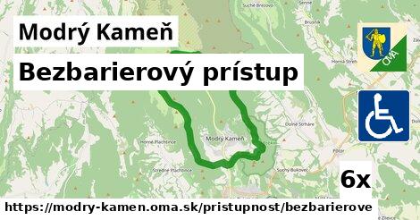 Bezbarierový prístup, Modrý Kameň