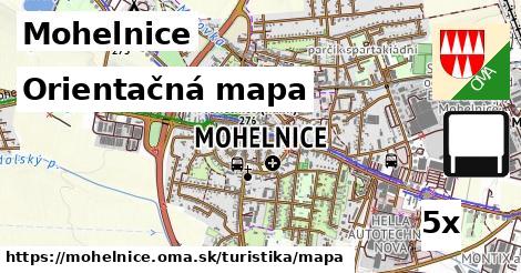 Orientačná mapa, Mohelnice