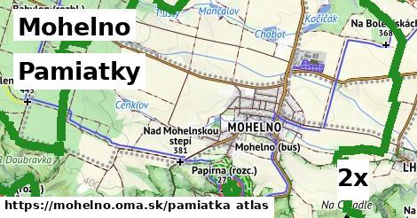 pamiatky v Mohelno