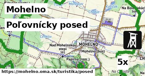Poľovnícky posed, Mohelno