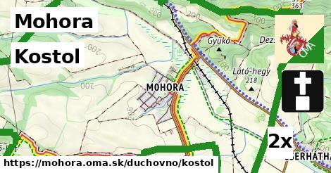 Kostol, Mohora