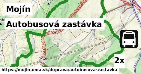 Autobusová zastávka, Mojín