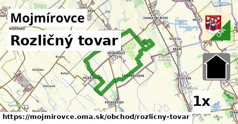 rozličný tovar v Mojmírovce