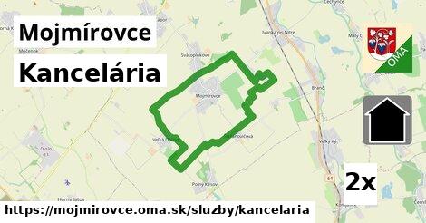 Kancelária, Mojmírovce