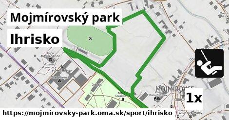 Ihrisko, Mojmírovský park