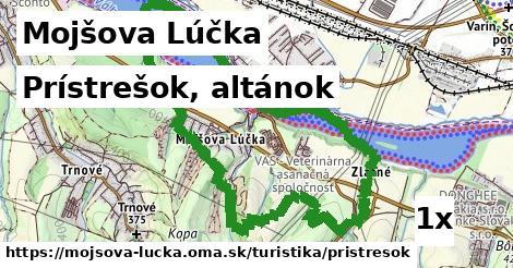 Prístrešok, altánok, Mojšova Lúčka